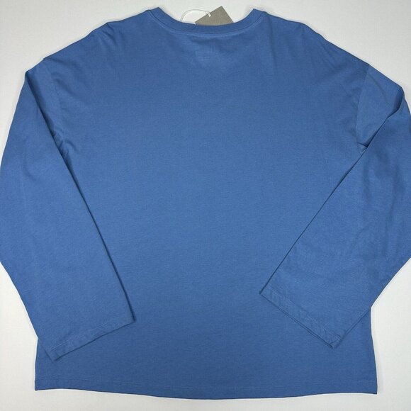 Everlane Women's NWT Bluebell The Relaxed Long Sleeve Organic Crew T-Shirt M/C43 - Picture 5 of 15